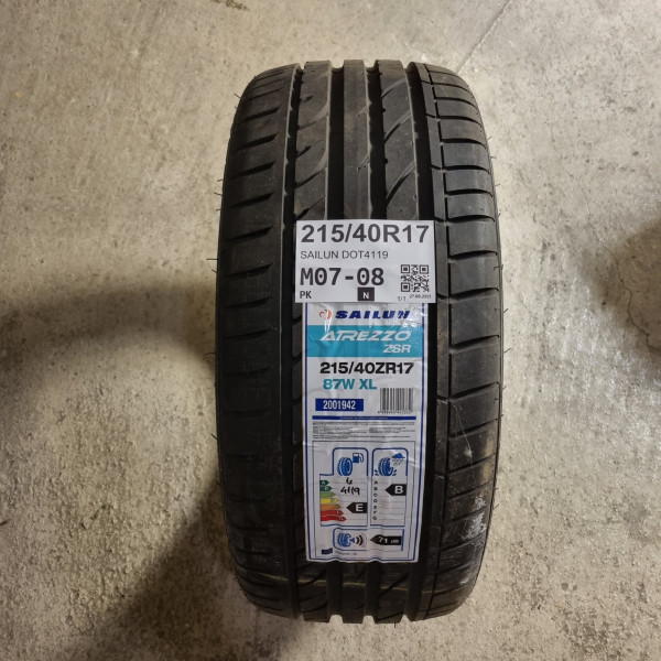 215/40R17 SAILUN DOT4119