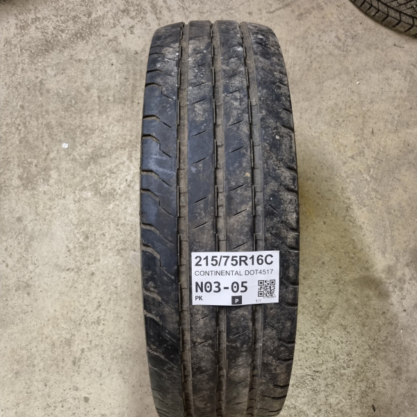 215/75R16C CONTINENTAL DOT4517
