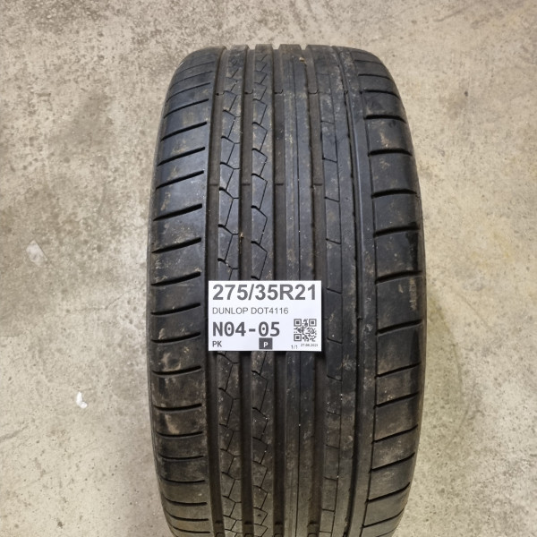 275/35R21 DUNLOP DOT4116