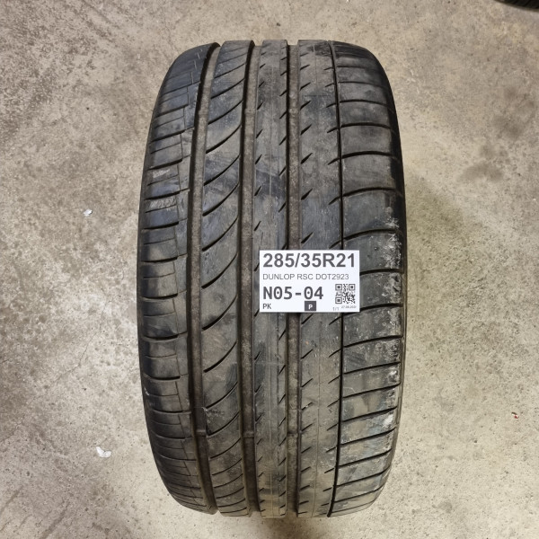 285/35R21 DUNLOP RSC DOT2923