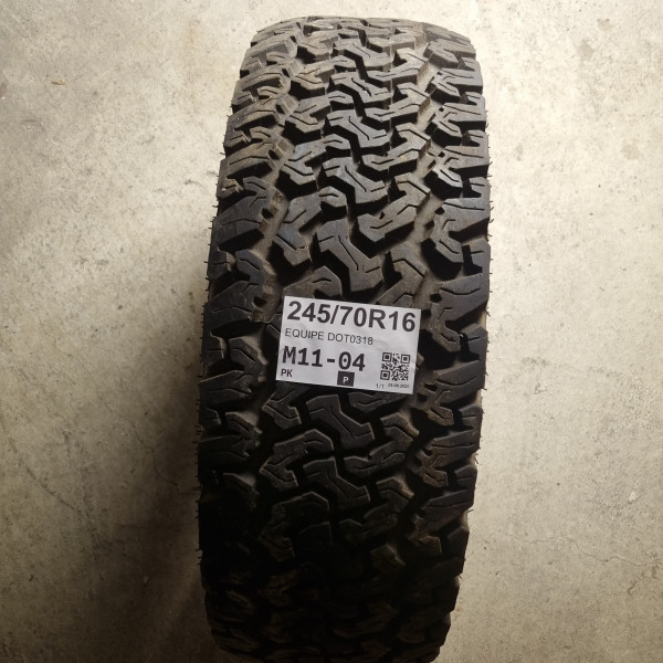 245/70R16 EQUIPE DOT0318