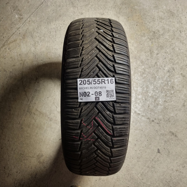 205/55R16 MICHELIN DOT4519