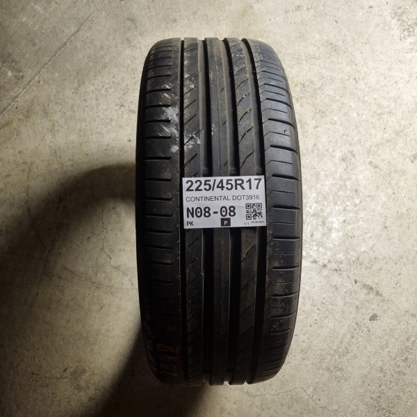 225/45R17 CONTINENTAL DOT3916