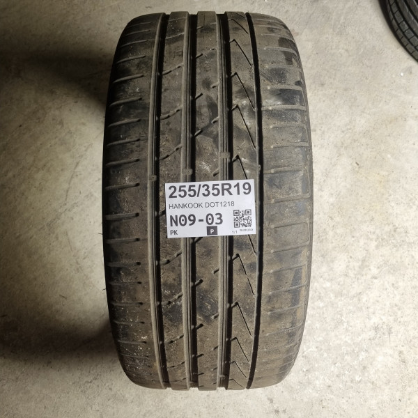 255/35R19 HANKOOK DOT1218