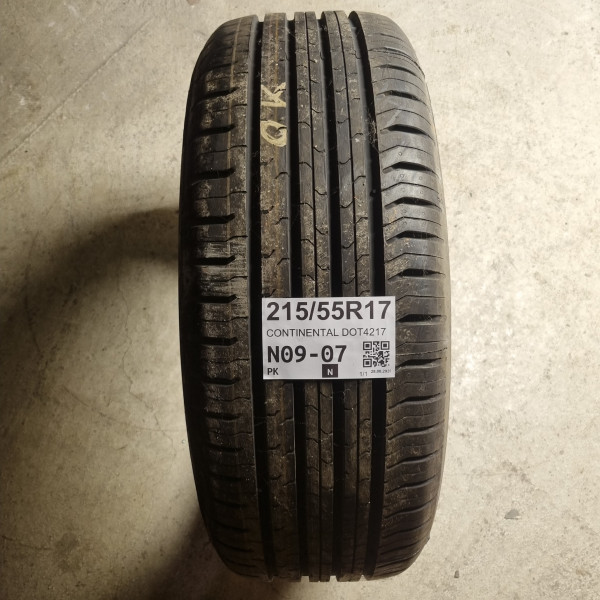 215/55R17 CONTINENTAL DOT4217