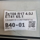 5x108 R17 4.0J ET41 65.1 135/80R18 CONTINENTAL