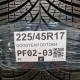 225/45R17 GOODYEAR DOT2924