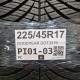 225/45R17 GOODYEAR DOT3319