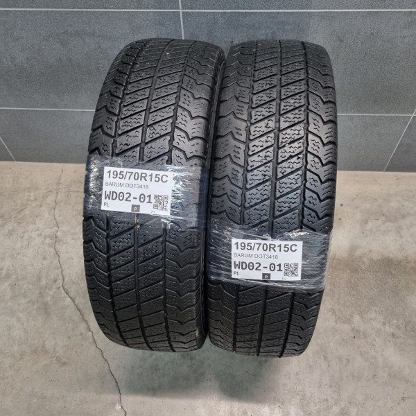195/70R15C BARUM DOT3418