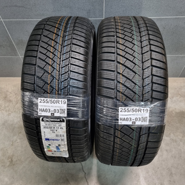 255/50R19 CONTINENTAL RSC DOT4322,17