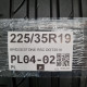 225/35R19 BRIDGESTONE RSC DOT2918