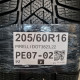 205/60R16 PIRELLI DOT3823,22