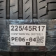 225/45R17 CONTINENTAL DOT0321