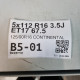 5x112 R16 3.5J ET17 67.5 125/90R16 CONTINENTAL