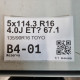 5x114.3 R16 4.0J ET? 67.1 135/90R16 TOYO