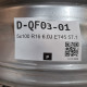 5x100 R16 6.0J ET45 57.1