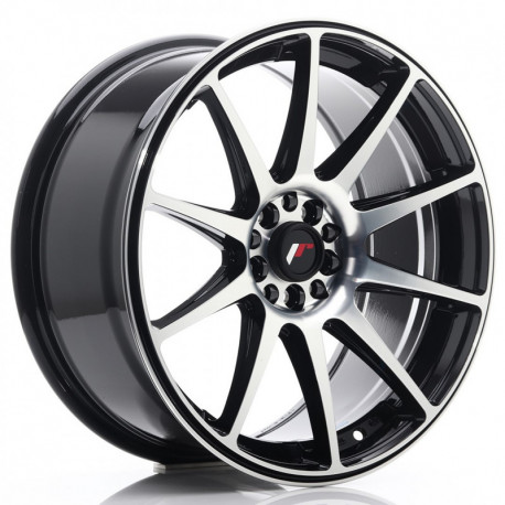 JAPAN RACING JR11 8.5x18 5x100/5x108 ET35 74.1 Black