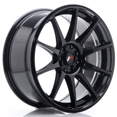 JAPAN RACING JR11 8.5x18 5x100/5x108 ET35 74.1 Black
