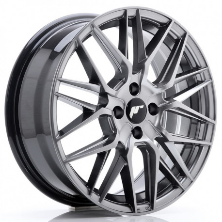 JAPAN RACING JR28 7x17 4x100 ET40 67.1 Hiper Black