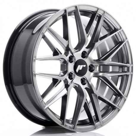 JAPAN RACING JR28 7.5x18 5x100 ET35 57.1 Hiper Black