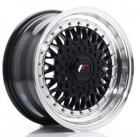 JAPAN RACING JR9 7x15 4x100/4x108 ET20 74.1 Black