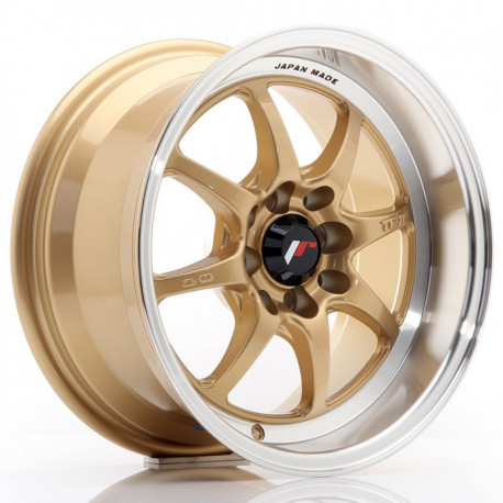 JAPAN RACING TFII 7.5x15 4x100/4x114.3 ET30 73.1 Gold