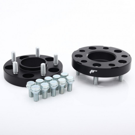 Rozširovacie podložky (sada 2ks) 15mm 4x100 57.1 So štiftami Japan Racing Čierna