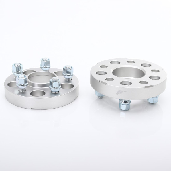 Rozširovacie podložky (sada 2ks) 20mm 4x100 54.1 So štiftami Japan Racing Strieborná