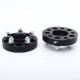Rozširovacie podložky (sada 2ks) 25mm 5x114.3 60.1 So štiftami Japan Racing Čierna
