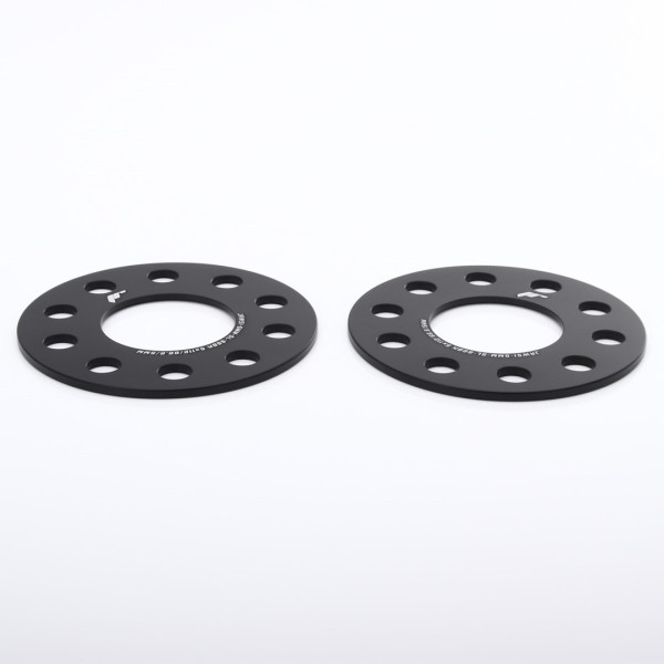 Rozširovacie podložky (sada 2ks) 3mm 5x108 63.4 Prechodová Japan Racing Čierna