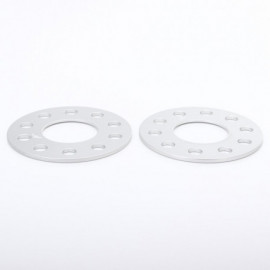 Rozširovacie podložky (sada 2ks) 3mm 5x108/5x110 65.1 Prechodová Japan Racing Strieborná