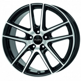 Anzio SPLIT 7.5x18 5x108 ET45 diamond-black front polished 70.1