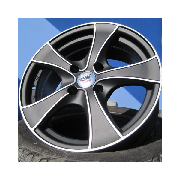 5x108 R15 6.5J ET35 RSW 245 BLACK POLISHED MATT