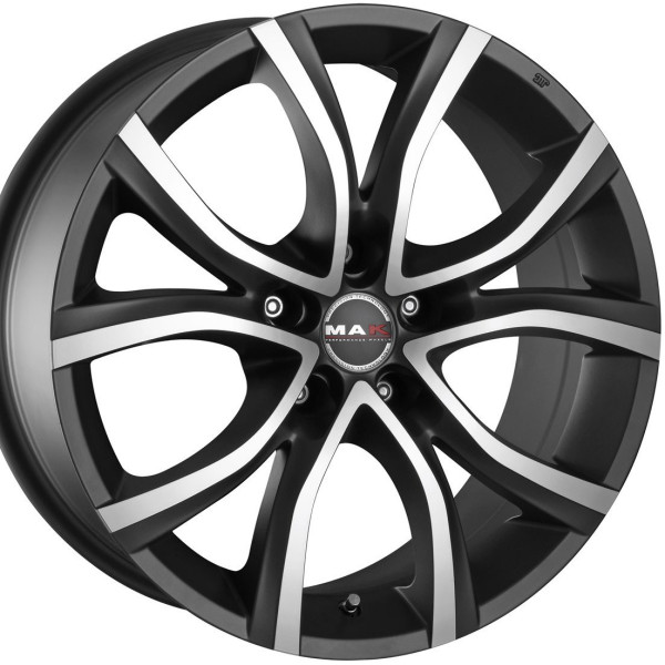 5x114.3 R17 7.5J ET47 76.0 MAK NITRO 5 ICE TITAN