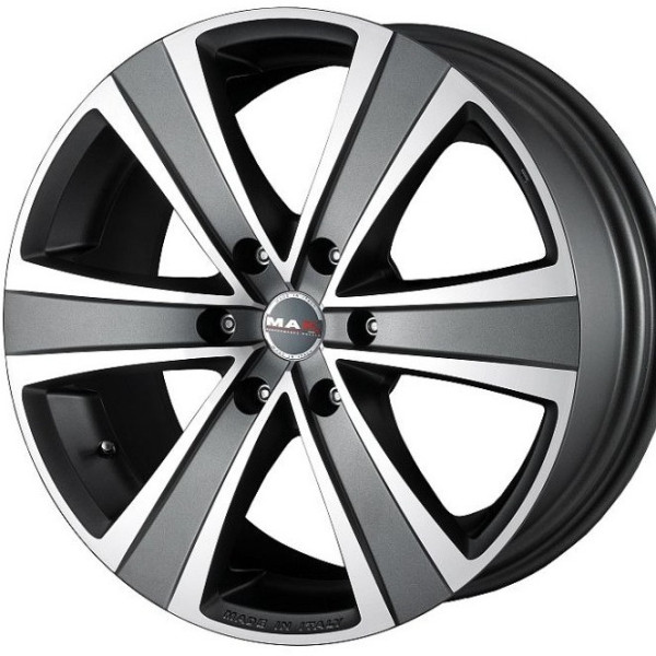 5x112 R18 9.0J ET50 76.0 MAK FUOCO MATT BLACK