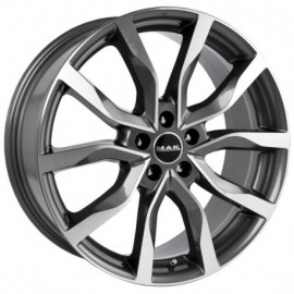 MAK HIGLANDS DEMO LAND ROVER 9x18 5x120 ET48 72 SILVER