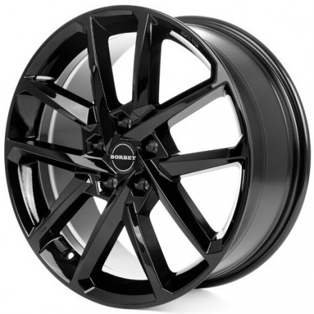 BORBET N 75840 7.5x18 5x112 ET46 57.06 BLACK GLOSSY