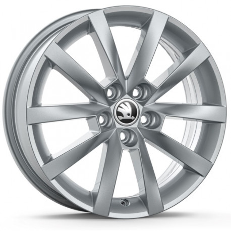 ŠKODA ALARIS OEM 60U601025A 6x15 5x100 ET38 57.1 Silver / M-REZ do 04.12. 821144