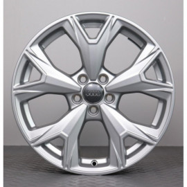 AUDI Y Spoke Wheels Audi 5 7x17 5x112 ET43 57.1 Silver