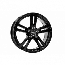 ProLine BX700 7x17 5x112 ET54 Black Glossy 66.5