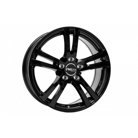 ProLine BX700 7x17 5x112 ET54 Black Glossy 66.5