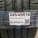 245/45R19 HANKOOK DOT0119