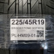 225/45R19 BRIDGESTONE DOT3318