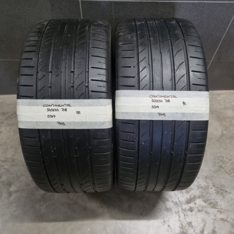 245/35R18 CONTINENTAL RSC DOT5317