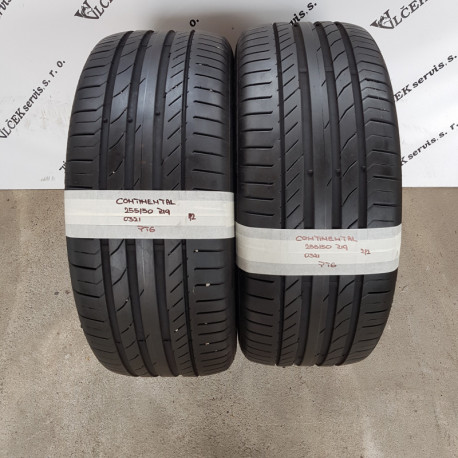 255/50R19 CONTINENTAL RSC DOT0321