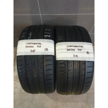 265/30R21 CONTINENTAL