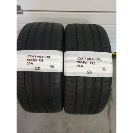 265/40R21 CONTINENTAL DOT2614