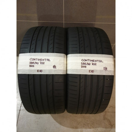 285/40R21 CONTINENTAL DOT2717