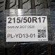 215/50R17 BARUM DOT 0520