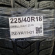 225/40R18 PIRELLI DOT 2519